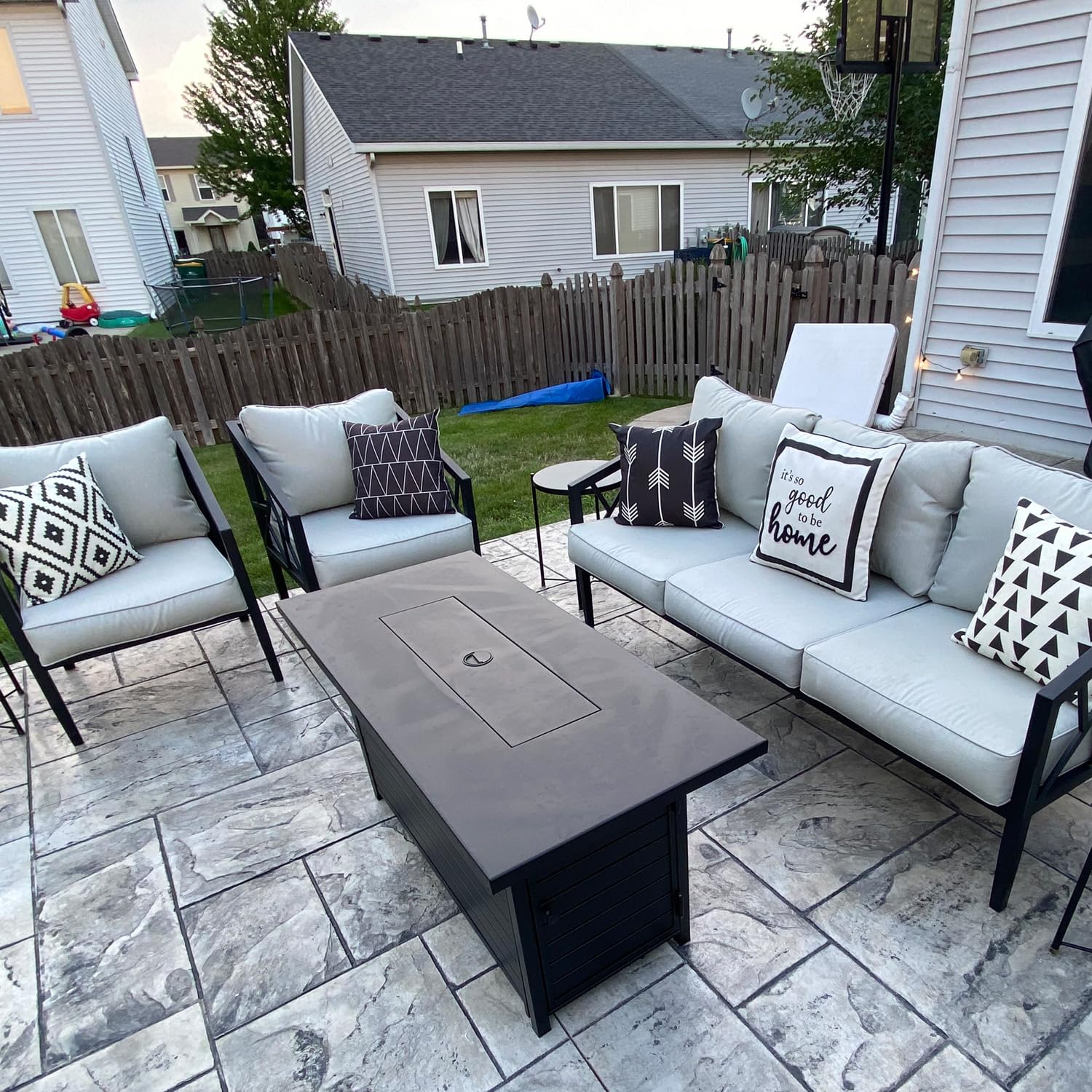 Amazon.com : FLYMEI Patio Cushion Covers 20x20x2 Waterproof